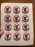 DeFlock Arizona | Anti Surveillance | Vinyl Sticker Sheet | Waterproof | Camera Sticker | + Custom States